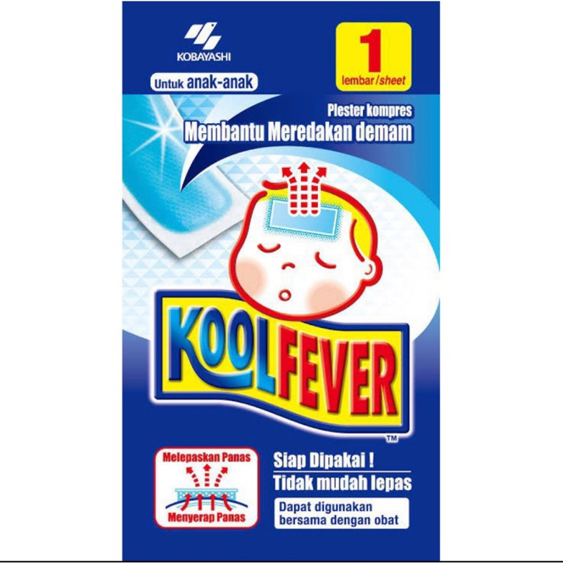 Koolfever Plester Kompres Membantu Meredakan Demam