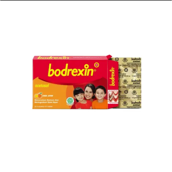 Bodrexin 80 mg 16 Tablet Kunyah