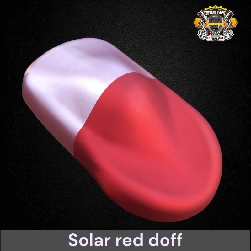 Solar red doff honda scoopy