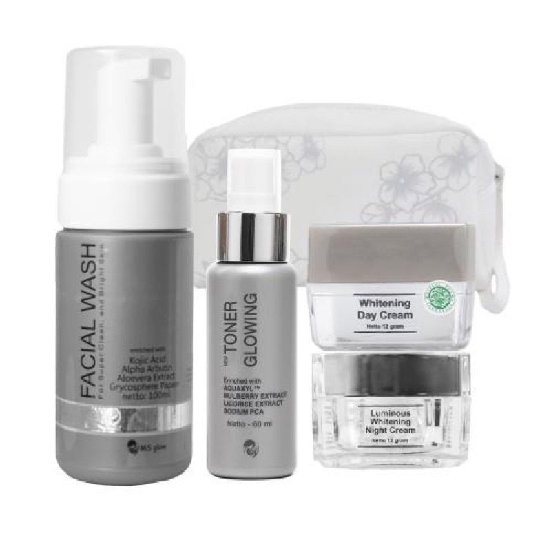 PAKET WHITENING MS GLOW ORIGINAL