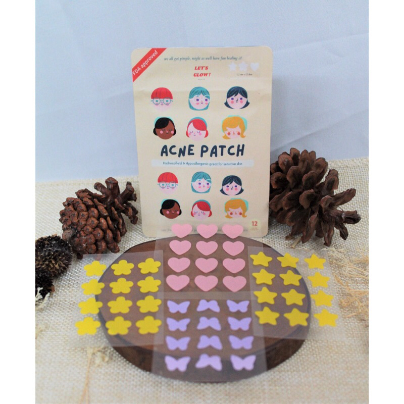 Lets glow Hydrocolloid Acne Pimple Patch