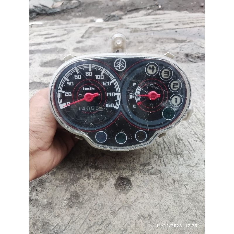 speedometer kilometer yamaha force original ori asli second