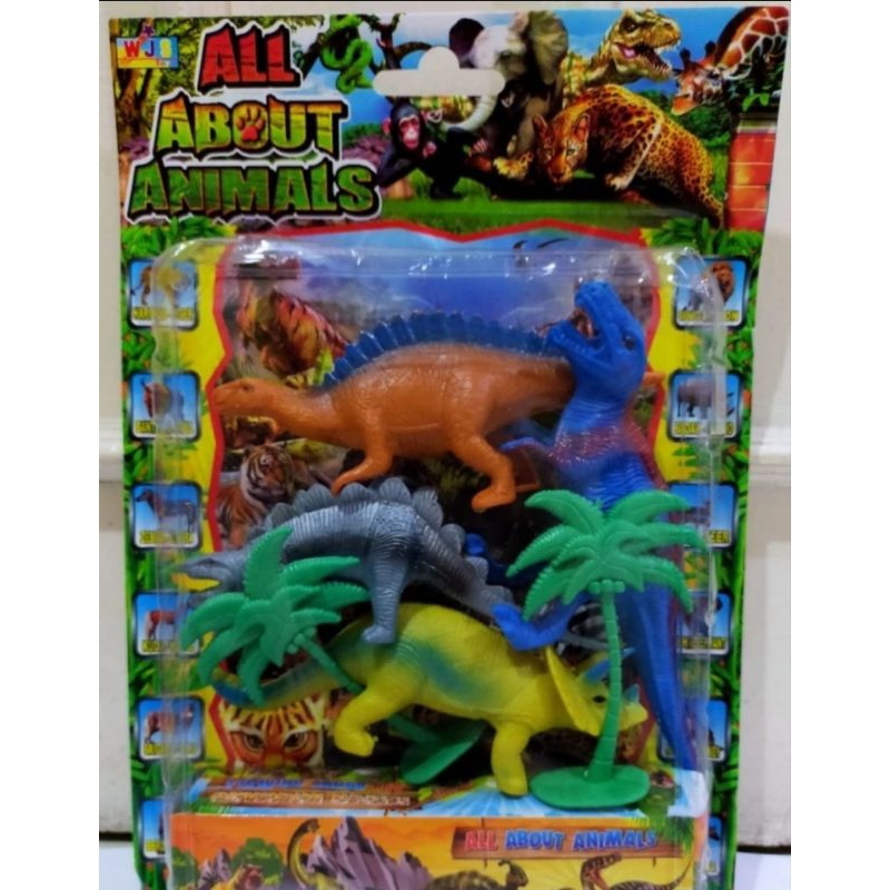 Mainan Dinosaurus -  All About Animals