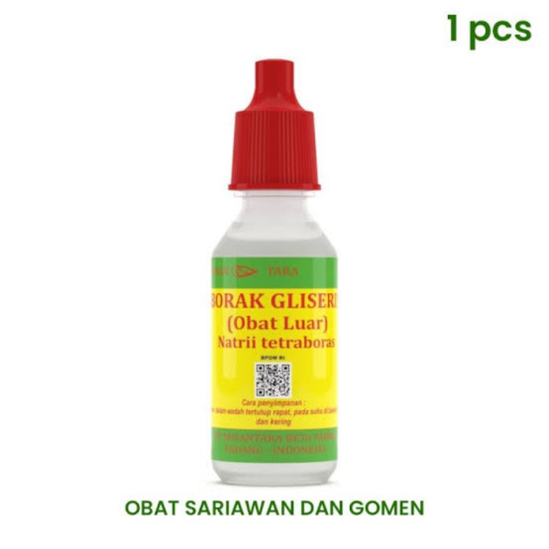 Borak Gliserin 16 ml (GOM) | Obat Sariawan