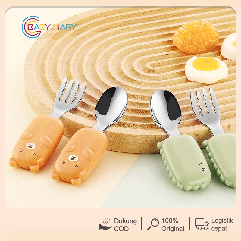 Set Garpu dan Sendok Makan Anak