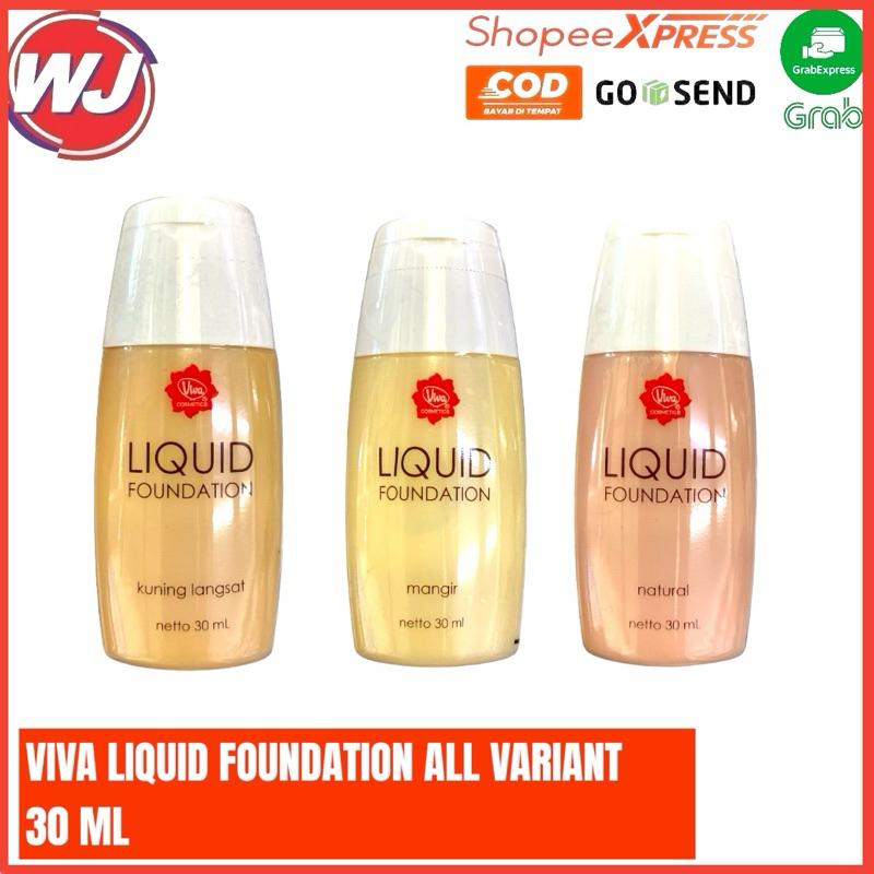 LIQUID FOUNDATION ALL VARIANT 30 ML
