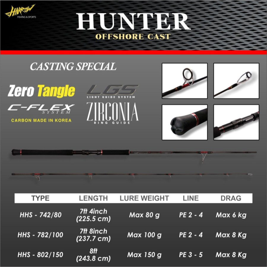 ROD HARROW TERBARU HUNTER