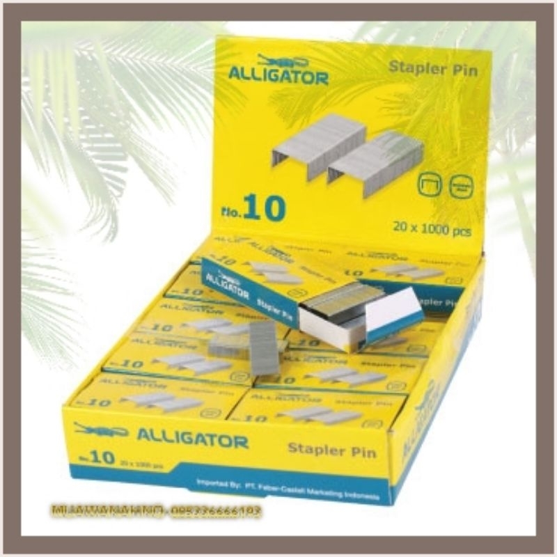 STAPLER PIN NO. 10 - ALLIGATOR