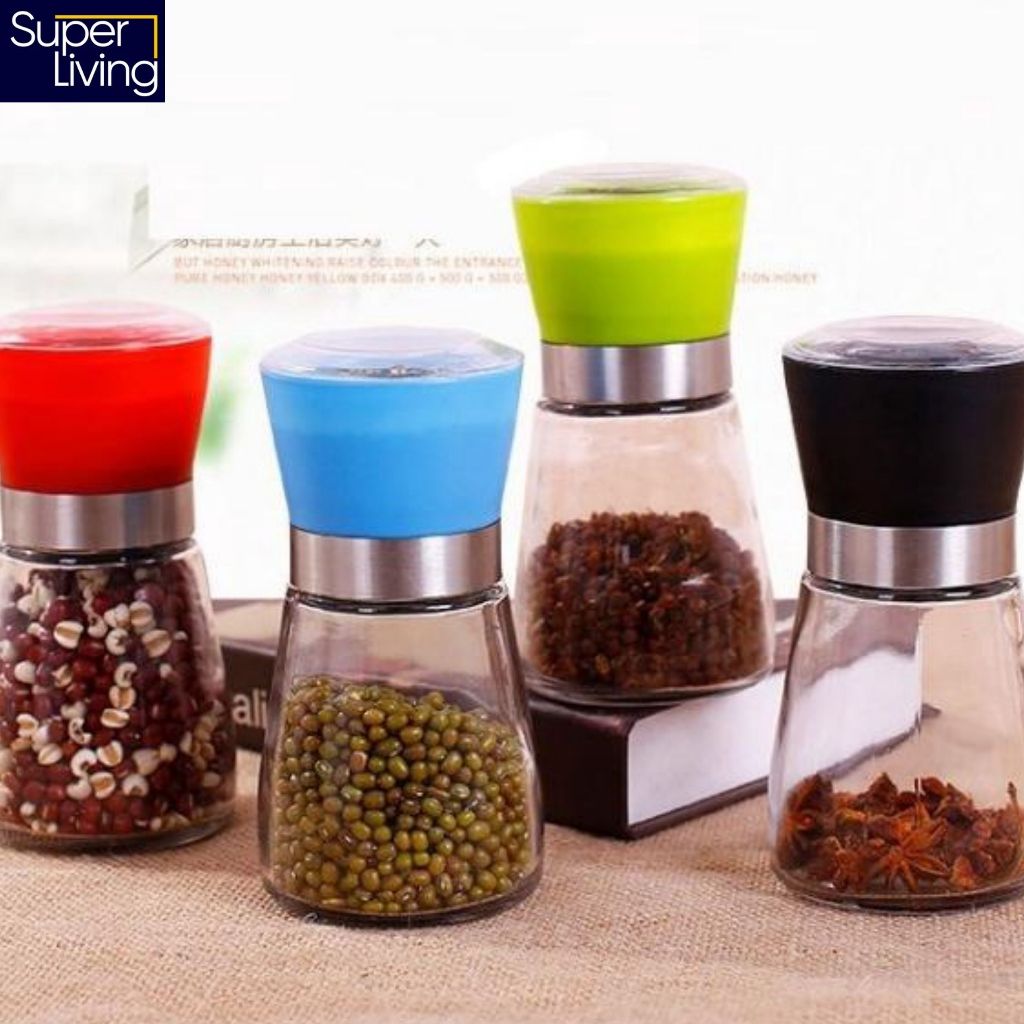 Pepper Grinder Botol Penggiling Bumbu Merica Putar Manual