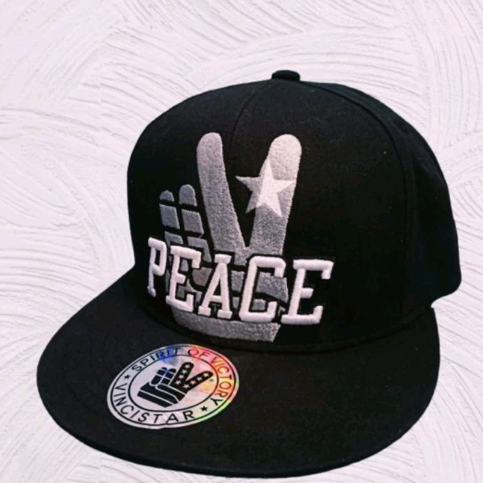 Topi  snapback 2 jari  for dewasa