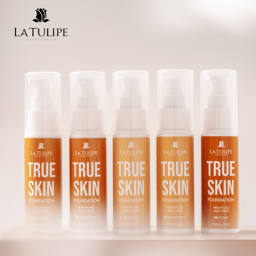 LA TULIPE TRUE SKIN FOUNDATION