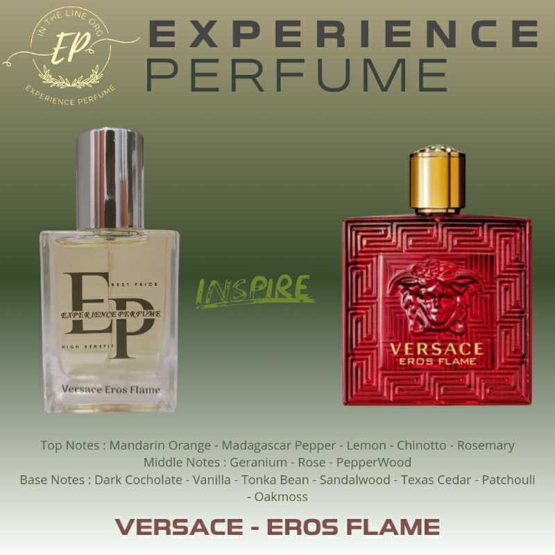 Experience Perfume - Parfum Refill Versace Er0s Flame