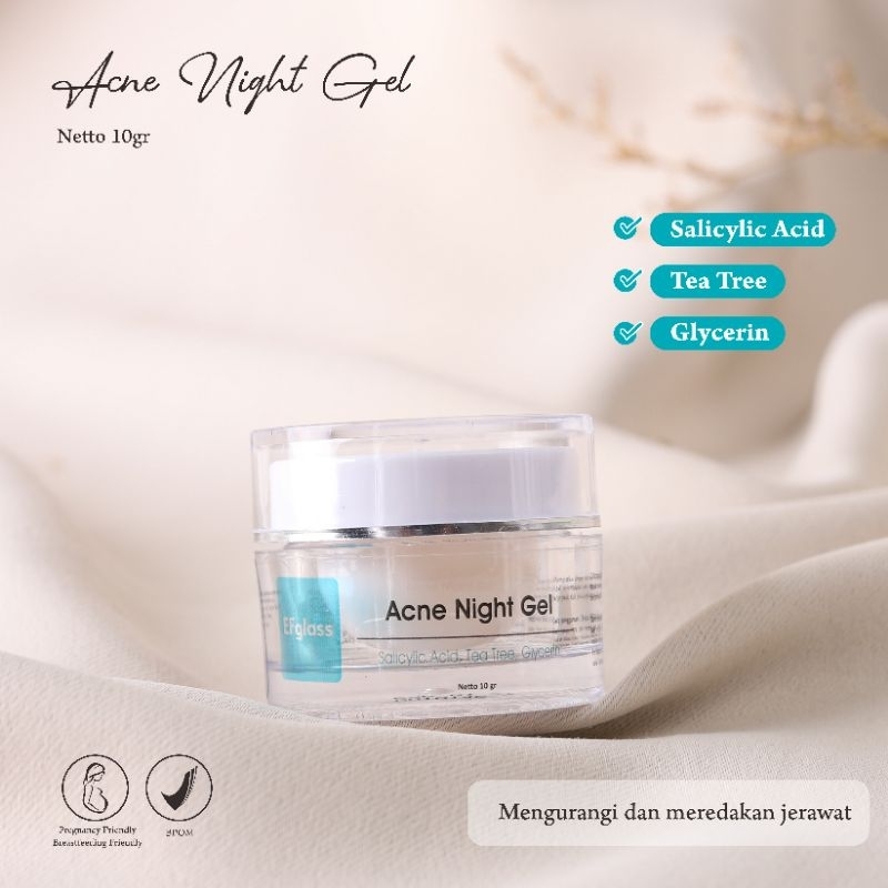EFglass Acne Night Gel