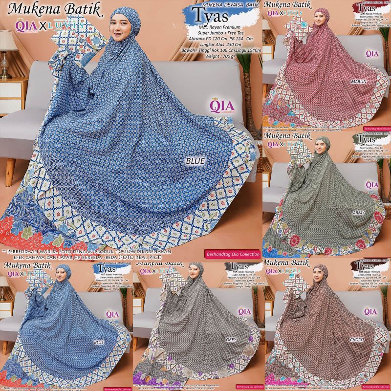 tyas mukena motif batik