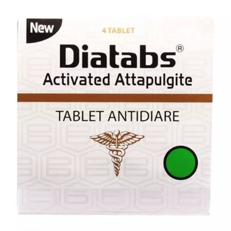 NEW DIATABS STRIP 4 TABLET