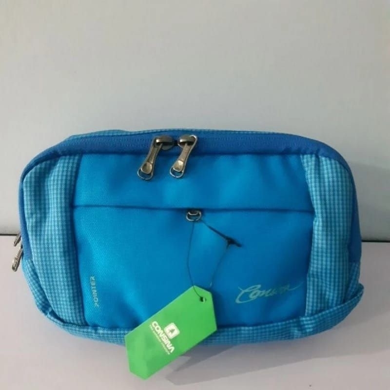 Tas pinggang kecil consina pointer blue