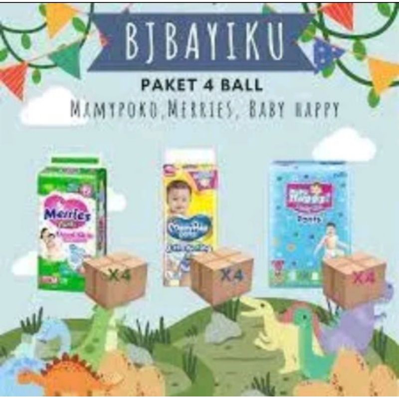 popok 4ball {kartonan}