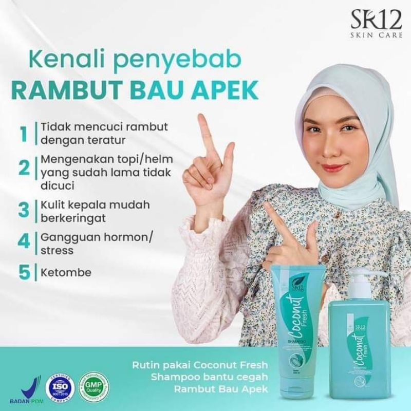 Shampo Coconut Fresh Herbal