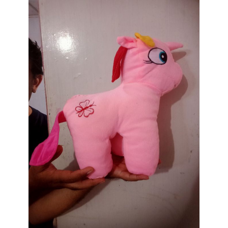 boneka unicorn pink