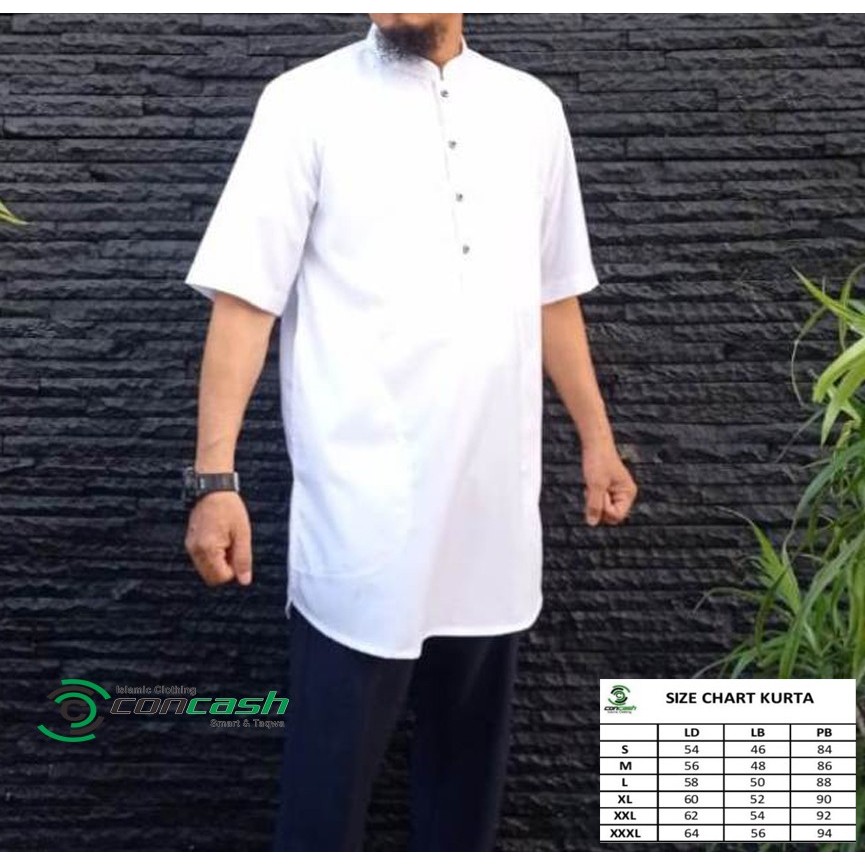 Kurta / Gamis pria / White