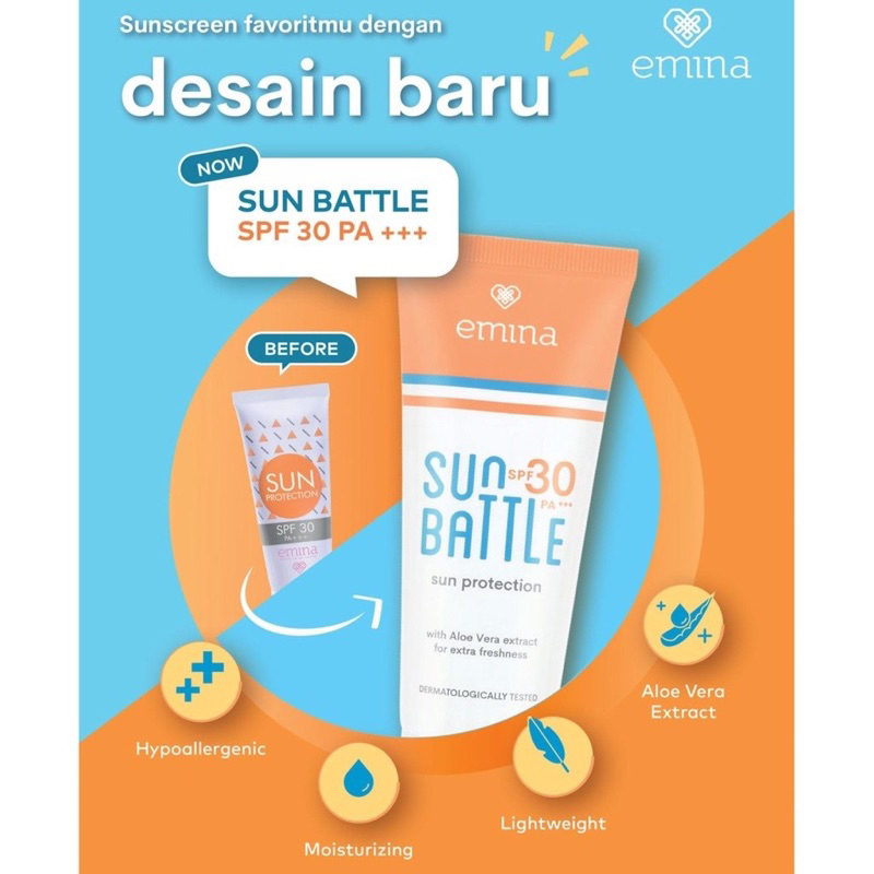 SUNSCREEN EMINA 60ml
