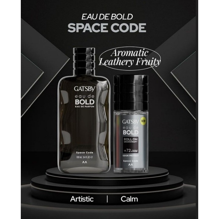 PROMO GATSBY Eau De Bold EDP 100ML