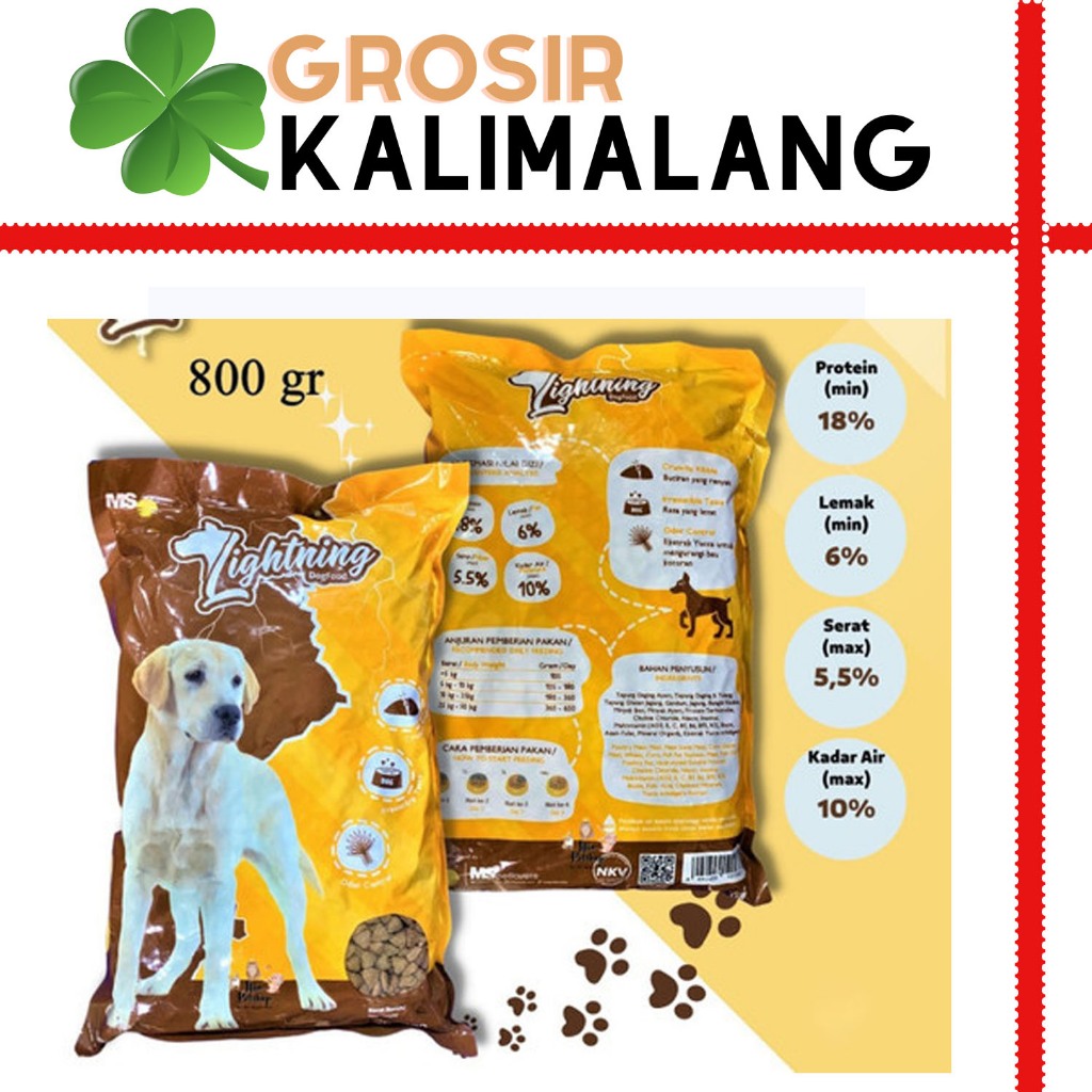Lightning Dog Beef 800gr