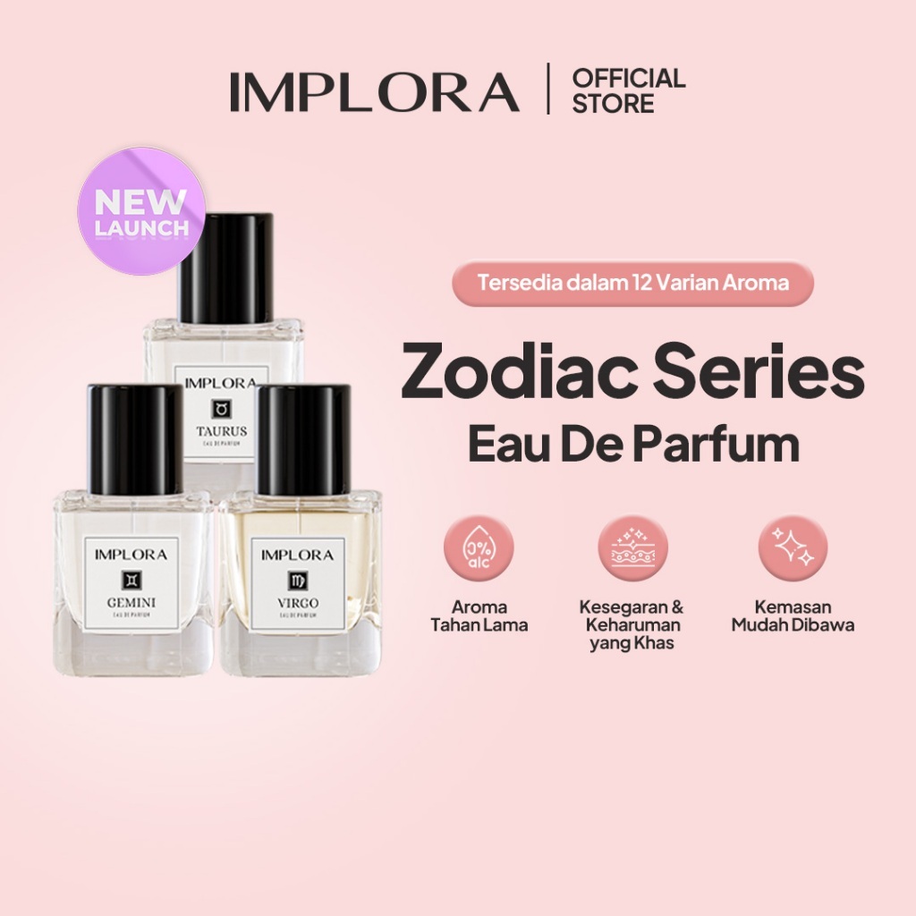IMPLORA Eau de Parfum ZODIAC Series 30ml