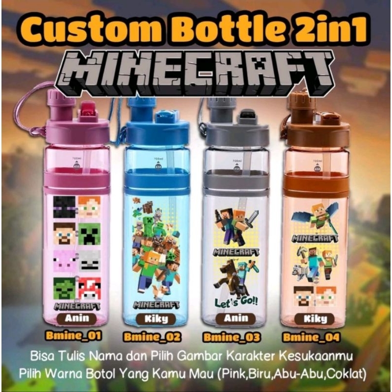 Bottle Printing Minecraft