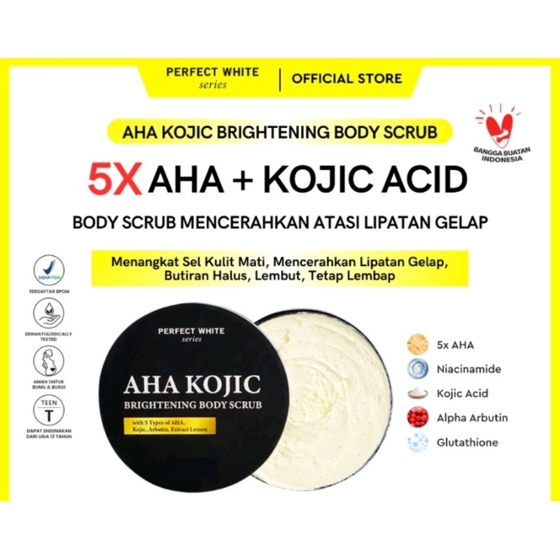 Aha kojic body scrub 85 gr