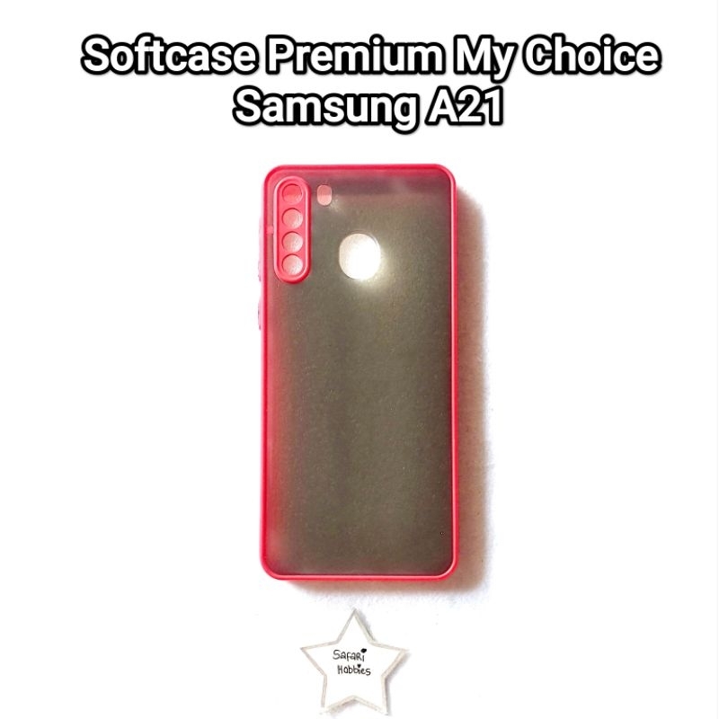 Samsung A21 Softcase Premium My Choice (COD)