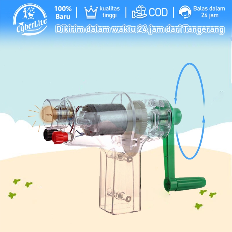 Hand Crank Generator Generator Engkol Tangan Untuk Physics Teaching