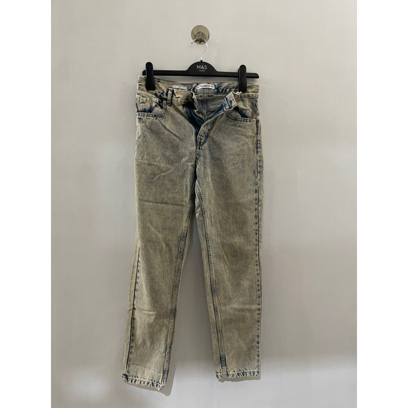 Pull&Bear Unwashed Mom Denim