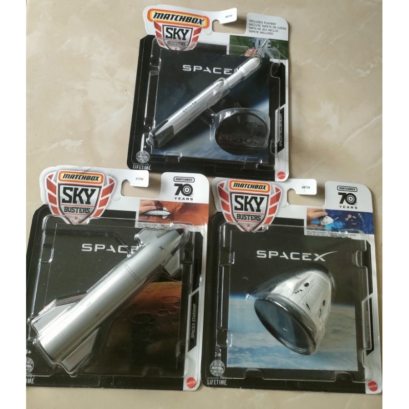 Matchbox space x
