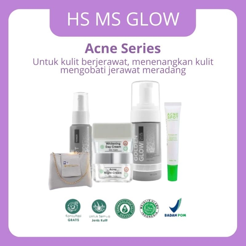 PAKET ACNE MS GLOW