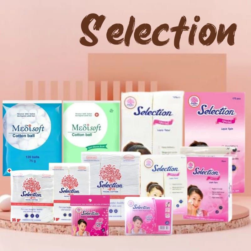 SELECTION KAPAS KECANTIKAN TEBAL. TIPIS.KOTAK