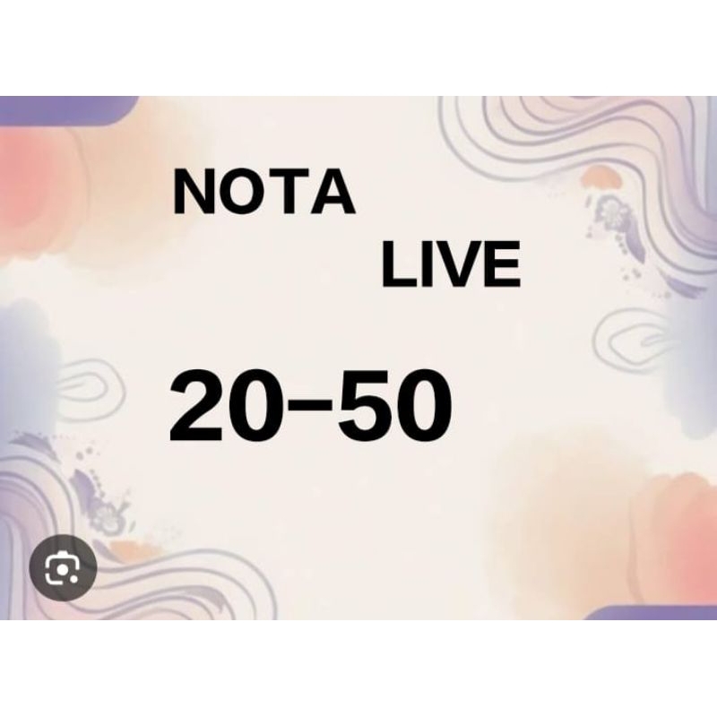 NOTA LIVE 20-50