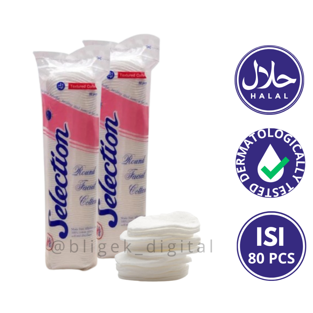 Kapas / Cotton Wajah Selection 75gr