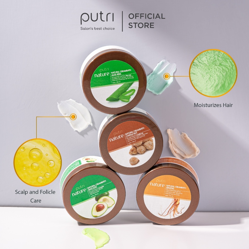 Putri Natural Creambath 240ML