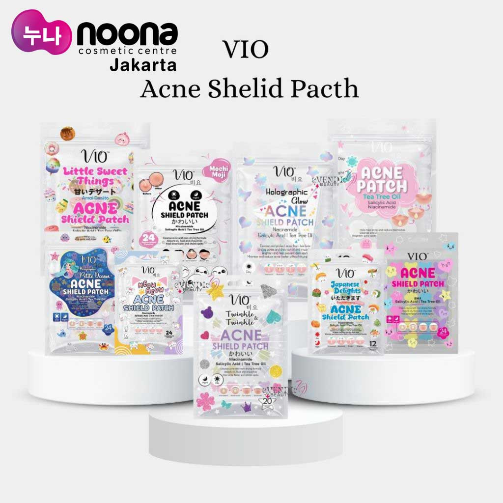 VIO ACNE SHIELD PATCH - 24 PATCH - STICKER JERAWAT WAJAH