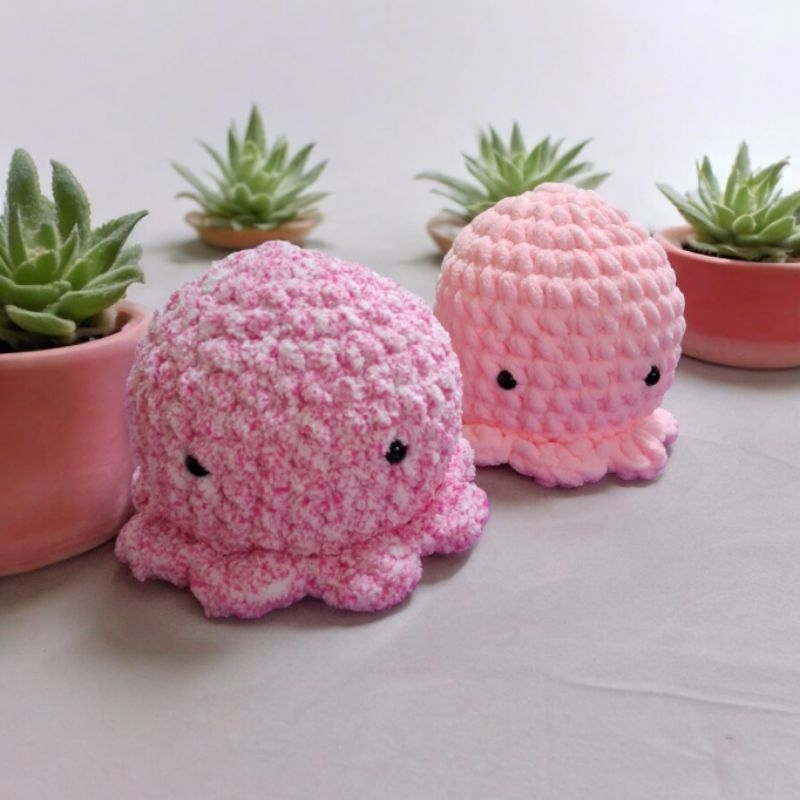 Boneka Rajut Octopus