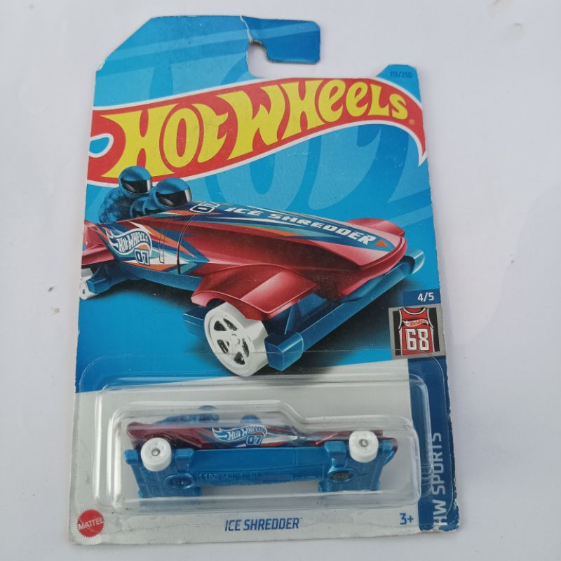 Hot wheels ice shredder biru