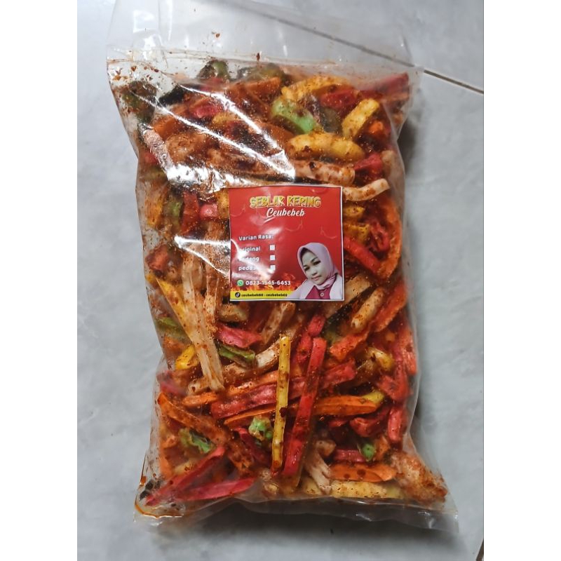 seblak kering jaat pedas
