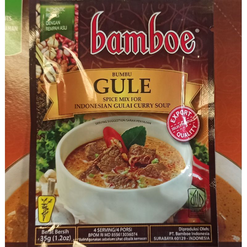 BAMBOE EXPORT GULE