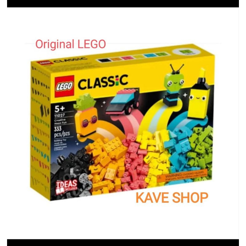 LEGO 11027 Classic : Creative Neon Fun