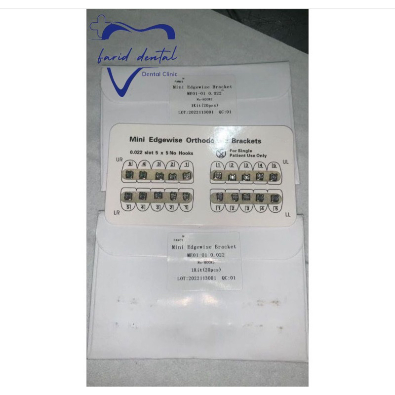 behel amplop brackets orthodontics FANCY