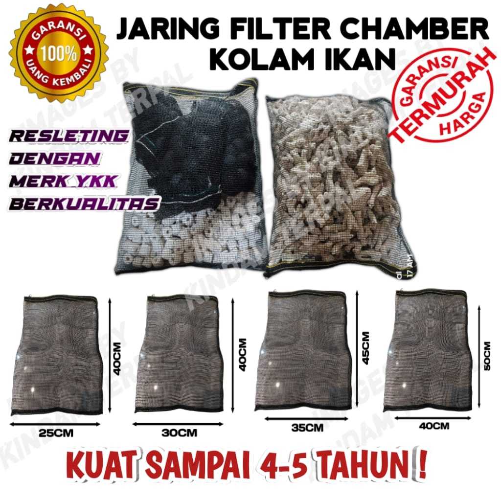 JARING FILTER CHAMBER KOLAM IKAN