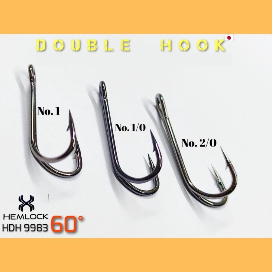 Mata Pancing Double Hook Hemlock, Mata Pancing Soft Frog/Jump frog