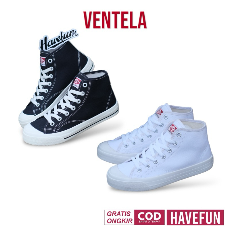 Ventela Basic High Black Natural/Fullwhite/Allblack Original
