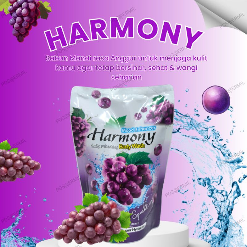 Harmony Sabun Cair Pouch 400 ML
